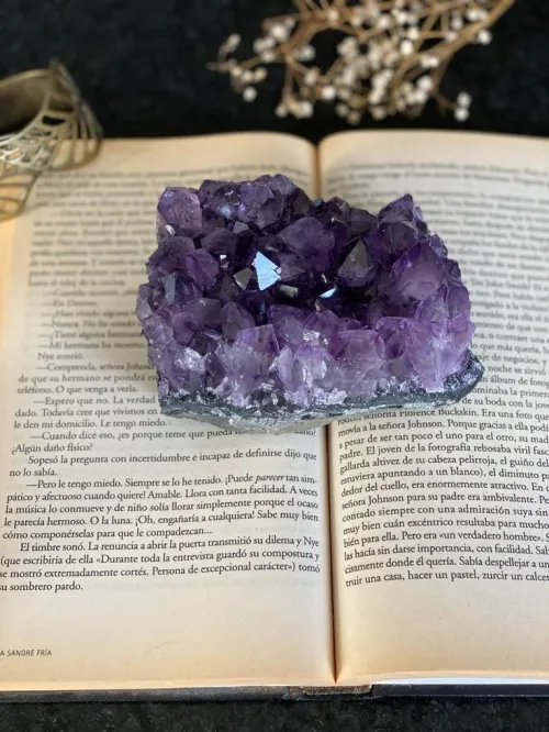 Amethyst Crystal with Color Banding