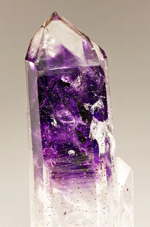 Amethyst jewelry in various purple shades